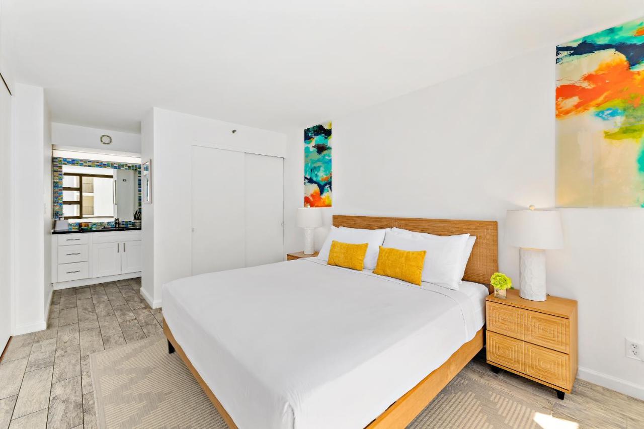 1Br With Great Ocean Views, 1 Block To Waikiki Beach Гонолулу Экстерьер фото